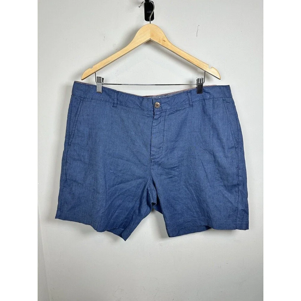 NWT Faherty Mens Short Blue Size 40 Tradewinds 7.5’’ In NIGHT SEA MSRP $128